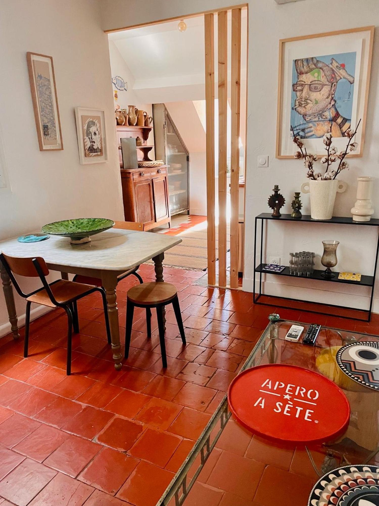 "Coco" Coquet petit Loft au calme en centre ville de Sète Esterno foto